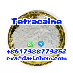 99% Purity Tetracaine HCl Tetracaine Hydrochloride Base PowderUSP Bp Ep Safe Clearance CAS: 136-47-0