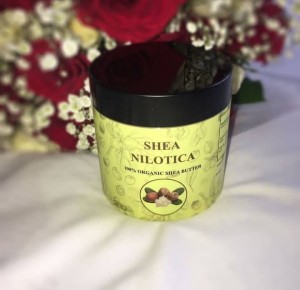 Shea Nilotica 100% organic shea butter. It's a refreshing shea butter for smoothing, moisturizing skin and repairing the breakage. 200ml