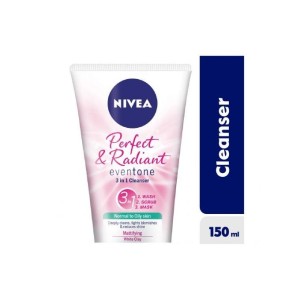 NIVEA Perfect & Radiant 3 In 1 Face Cleanser For Women - 150ml