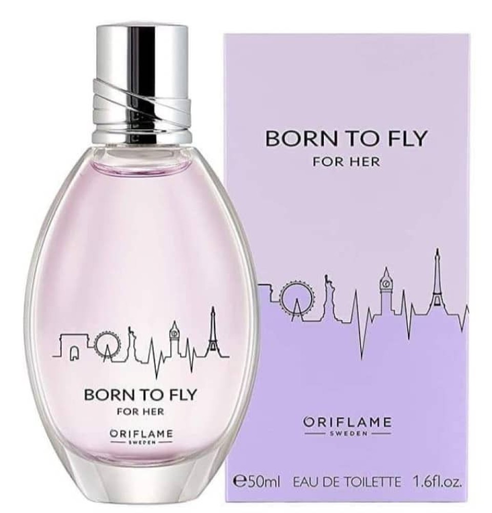 Born to tryfor her oriflame Sweden perfume it's 50l