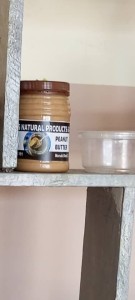 Florence's natural peanut butter.