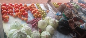 I sale tomatoes, Cabbage, onion and lemon