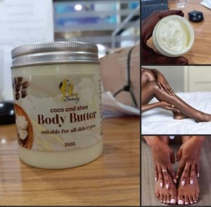 Suzy beauty cocoa and shea body butter. 250g