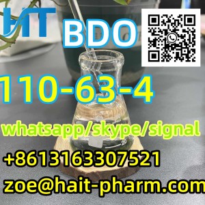 BDO 1, 4-Butanediol Cas 110-63-4 purity 99% in stock whatsapp+8613163307521