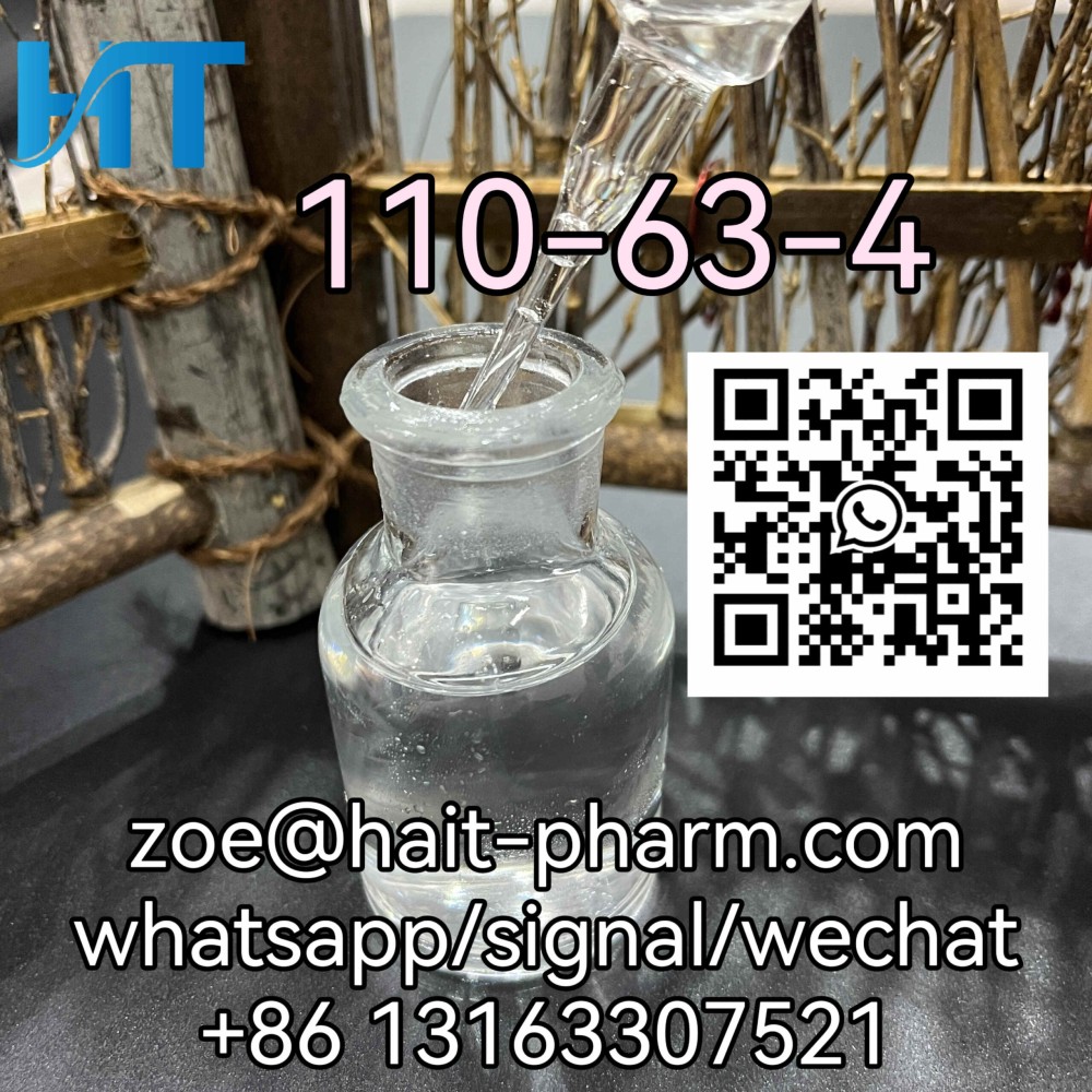 Hot sale BDO 1, 4-Butanediol Cas110-63-4 liquid in stock whatsapp+8613163307521