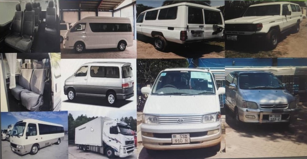 Vehicle hire, rentals and Transportation