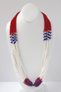 Mundari Long Necklece with Twist