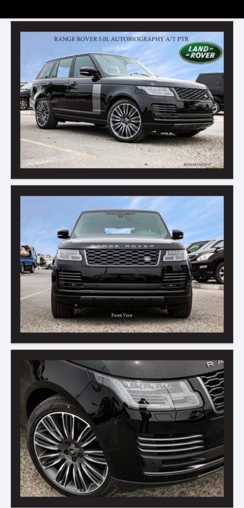 RANGE ROVER 5.0L AUTOBIOGRAPHY -2020-