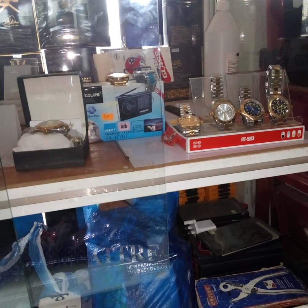 Ladies shoes, bags, lotions, perfumes watches