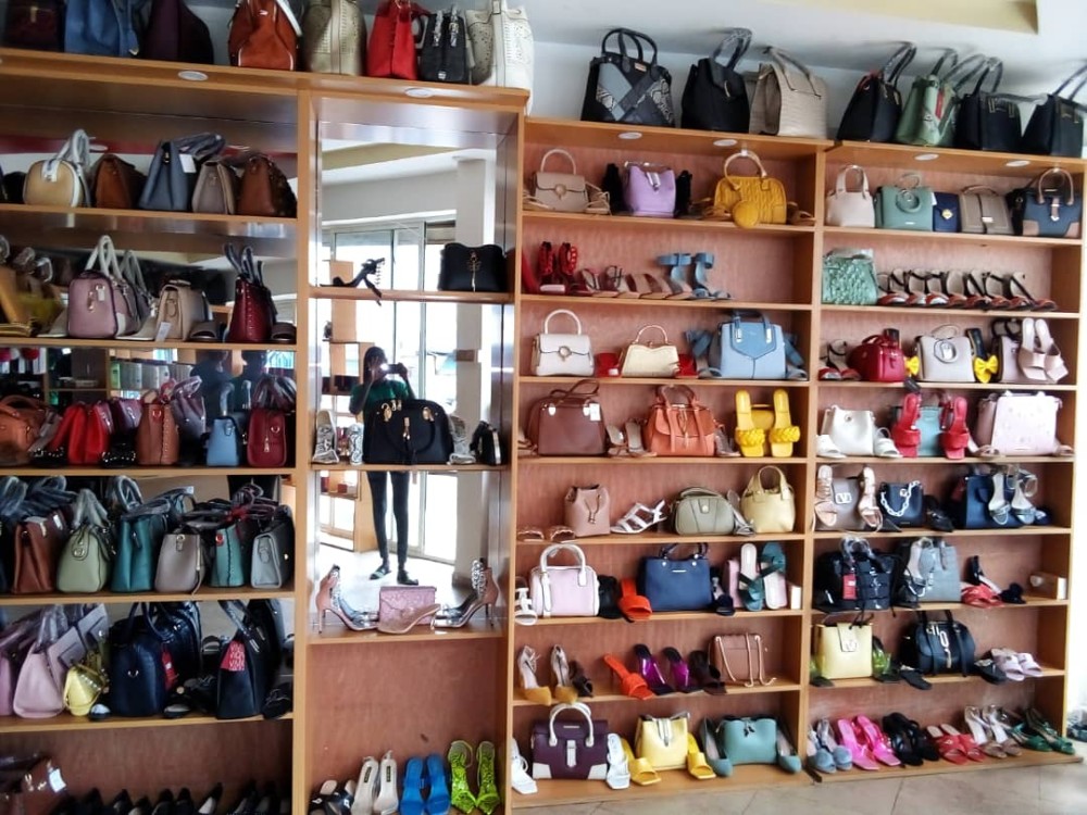 Ladies shoes, bags, lotions, perfumes watches