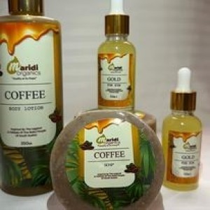 Coffee body lotion inspired by the legend of the Baka people of South Sudan 350ml