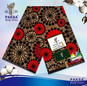 Super highest wear kitenge fabric, printed by paksa 100% cotton, 6yard/5.48 meters.