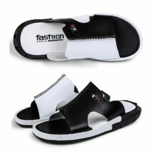 Sandal white and black from lemon Gaba  scopas shop made of robber 092153 0005