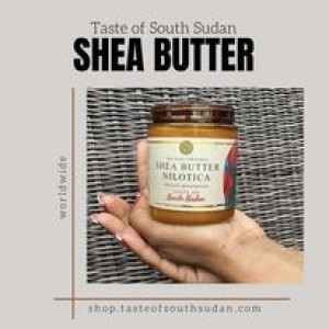 Shea Butter lotion with a nice small and best for dry skin