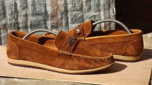 BROWN LEADER SHOES FROM ROBERT SMARK FASHION