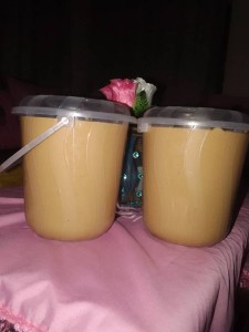 Peanut butter small bucket at 15000 SSP