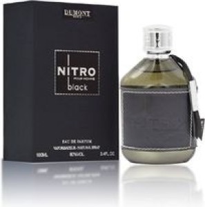 Nitro pour homme black perfume, EAU de parfum vaporisateur.  Natural spray 100ml 80% vol