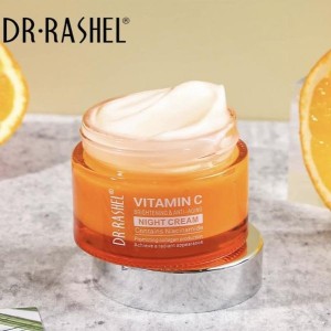 Dr. Rashel, vitamin C brightening and ant-aging face cream, contain niacinamide promoting collagen production achieve a radiant appearance.