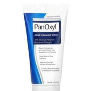 Panoxyl acne foaming wash 10% benzoyl peroxide maximum strength